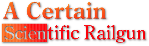 A Certain Scientific Railgun — logos 4