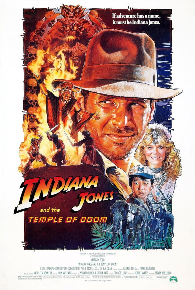 Indiana Jones and the Temple of Doom — posters 4