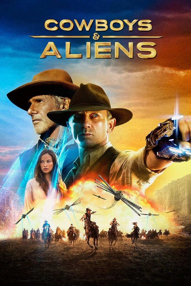 Cowboys & Aliens — posters 8