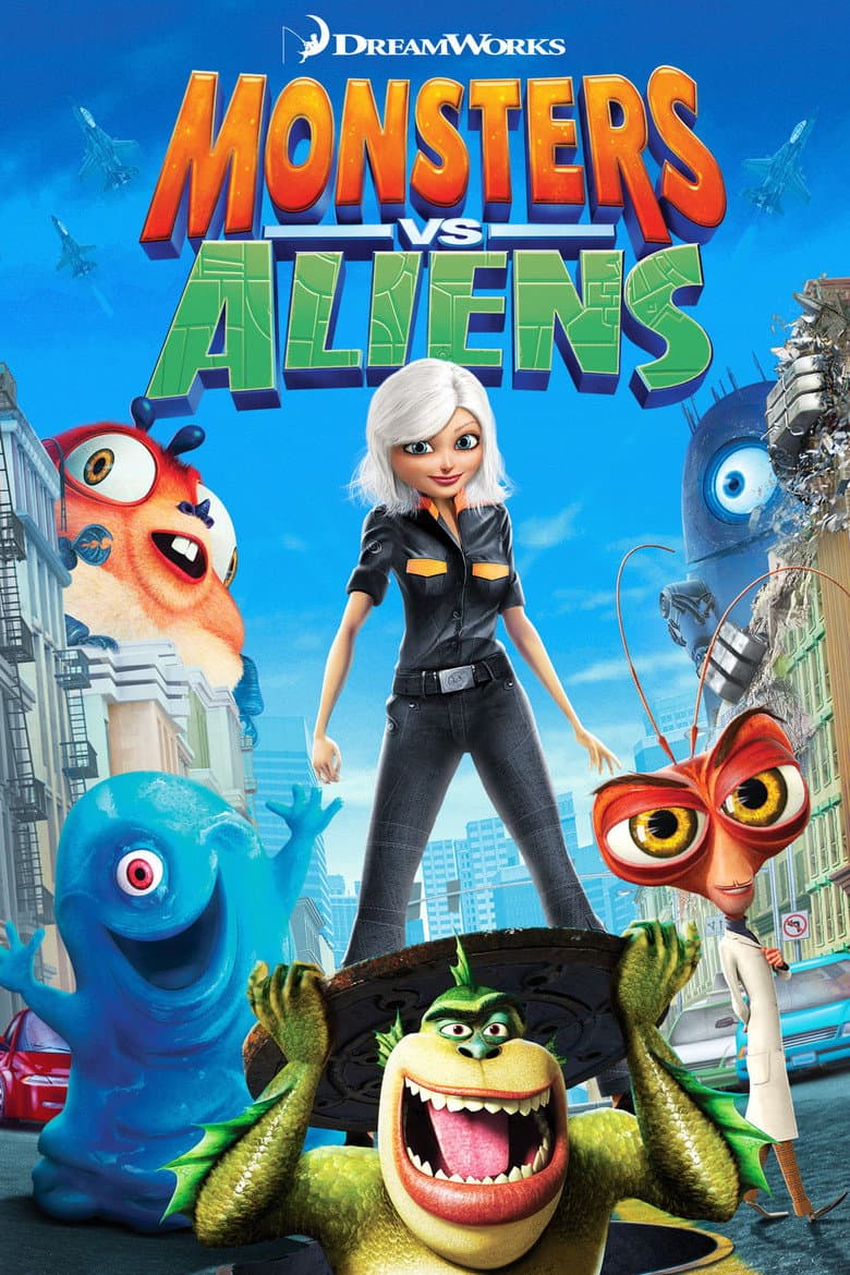 Monsters vs Aliens — posters 4