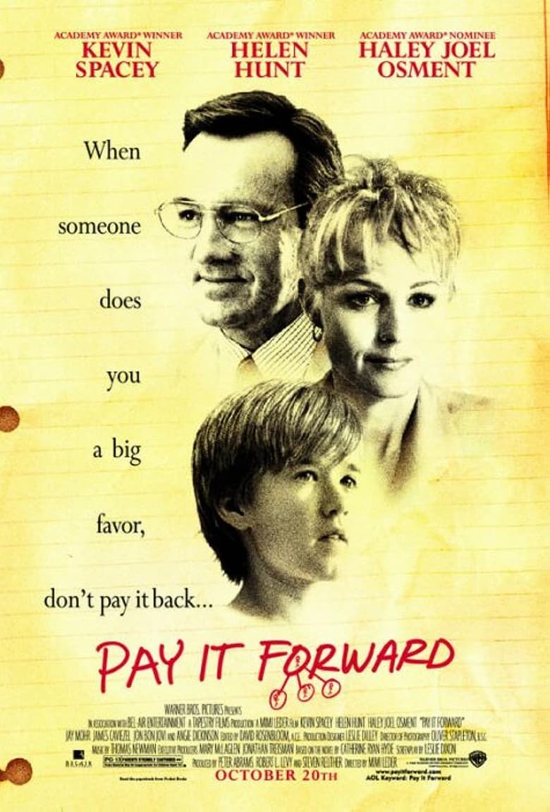 Pay It Forward — posters 7