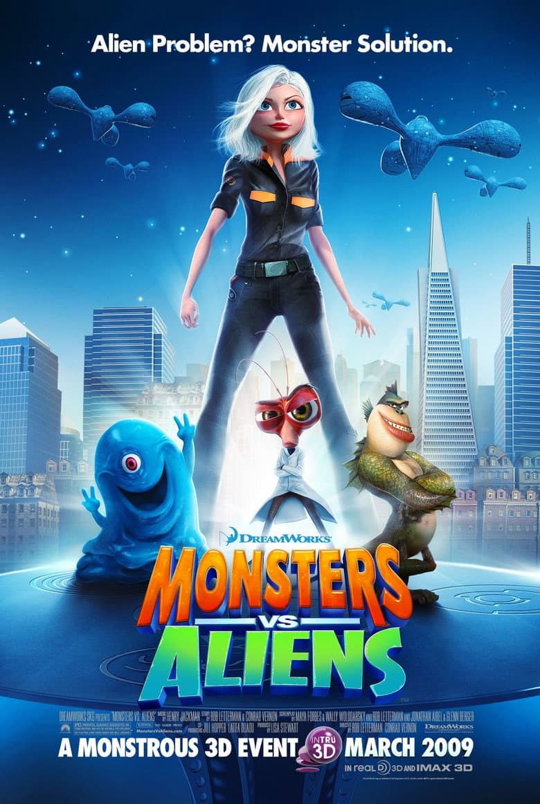Monsters vs Aliens — posters 7