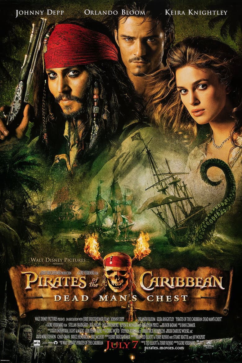 Pirates of the Caribbean: Dead Man's Chest — posters 8