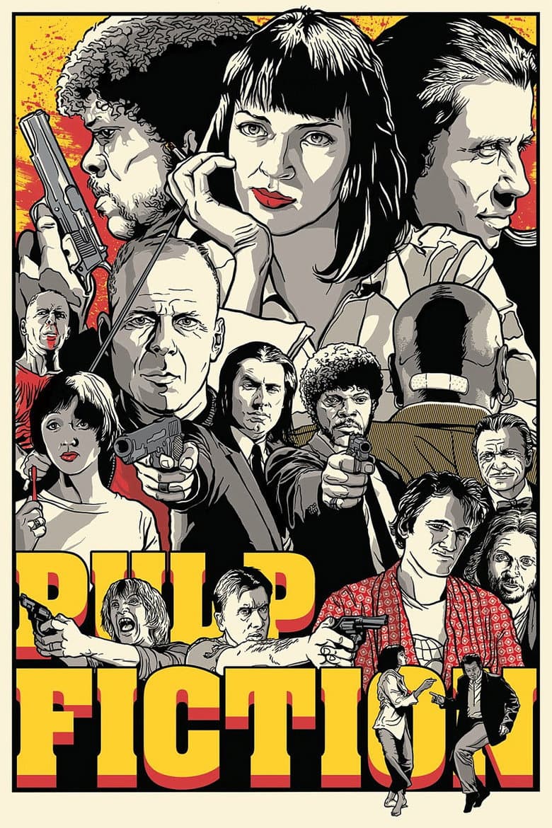 Pulp Fiction — posters 8