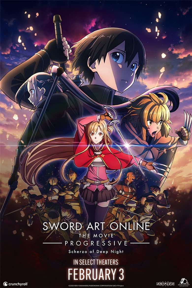 Sword Art Online the Movie – Progressive – Scherzo of Deep Night — posters 6