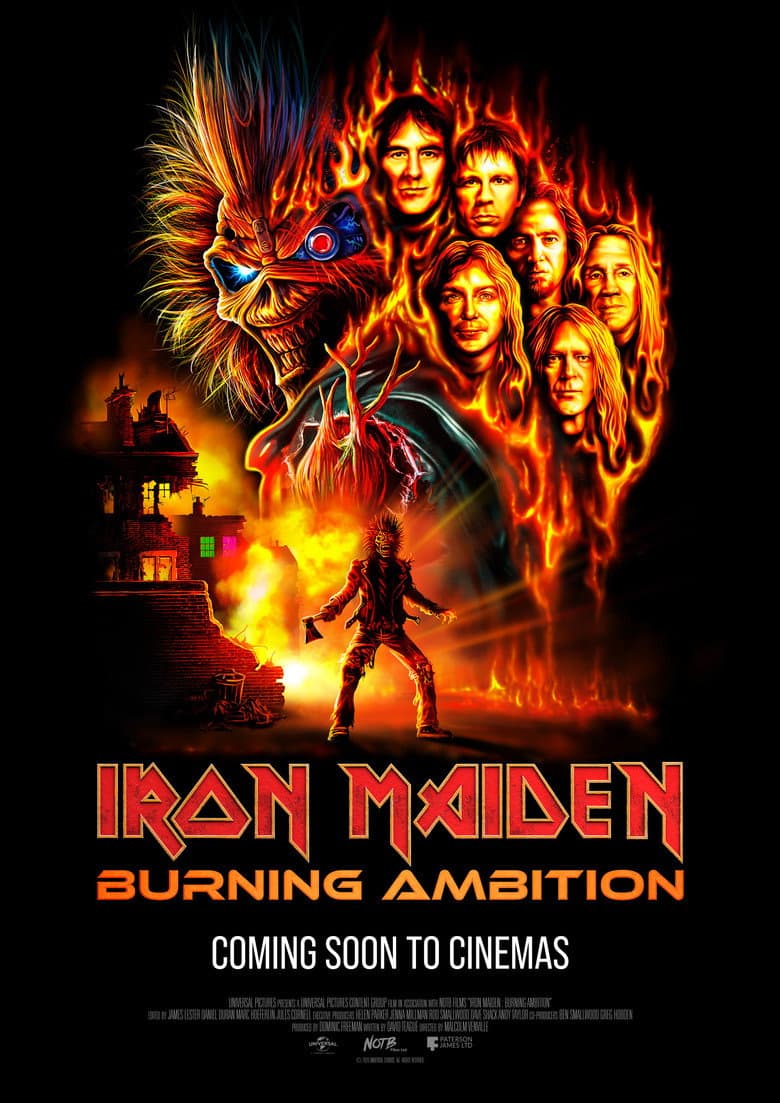 Iron Maiden: Burning Ambition — posters 2