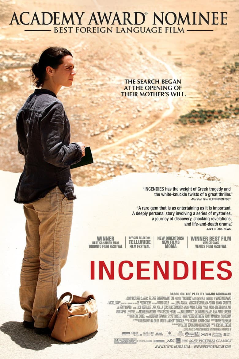 Incendies — posters 5