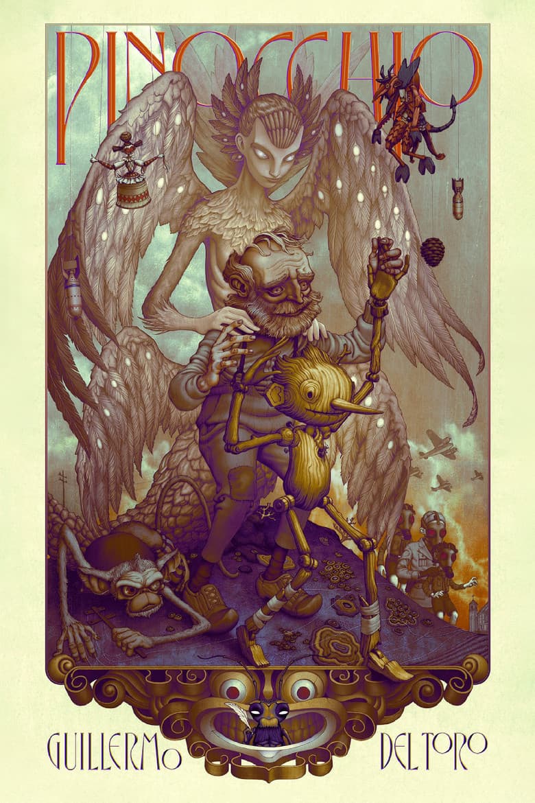 Guillermo del Toro's Pinocchio — posters 8