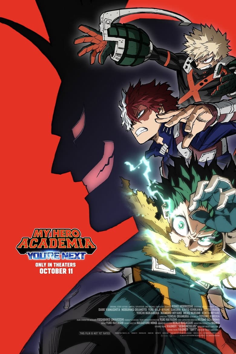 My Hero Academia: You're Next — posters 8