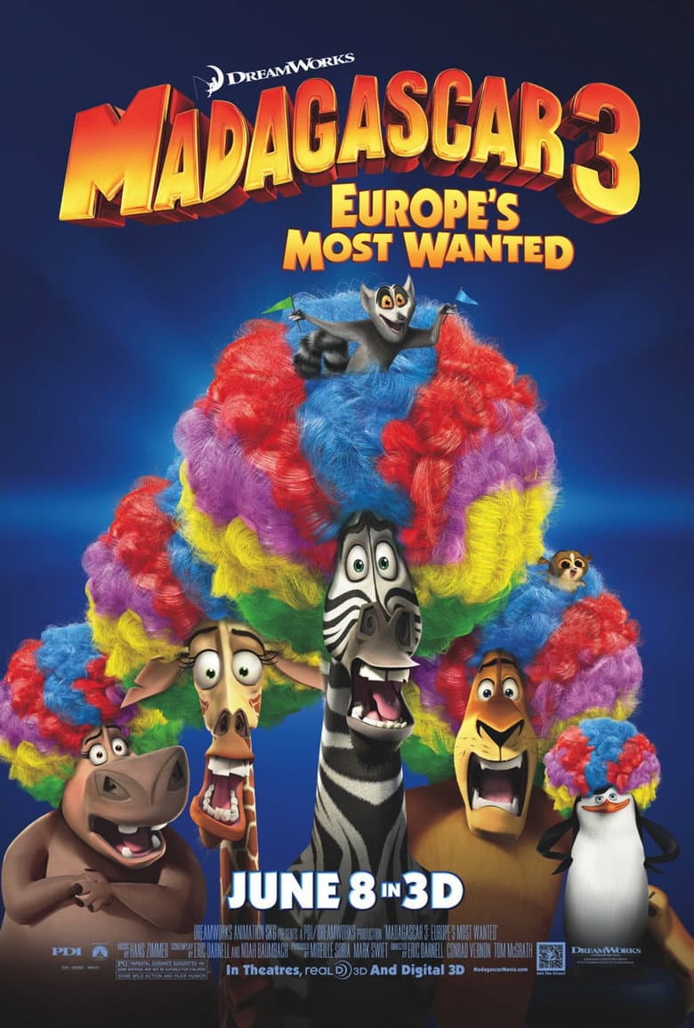 Madagascar 3: Europe's Most Wanted — posters 7