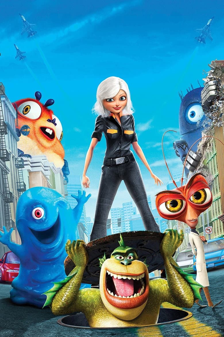 Monsters vs Aliens — posters 2