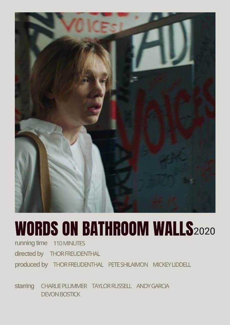 Words on Bathroom Walls — posters 3