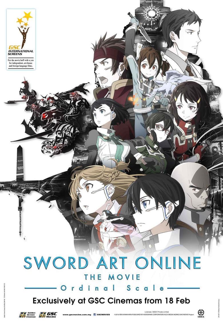 Sword Art Online the Movie: Ordinal Scale — posters 3